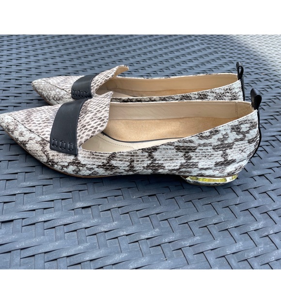 Nicholas Kirkwood Beya Snake Print Loafer - Picture 3 of 9